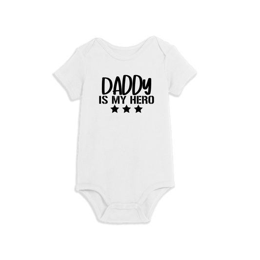 Daddy is my Hero Bodysuit-Bodysuits-Baby Bae Boutique