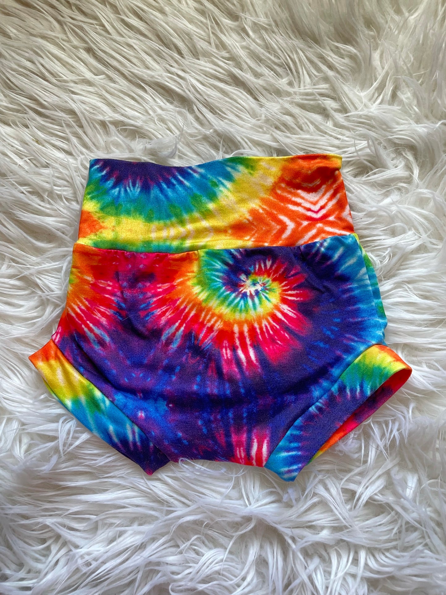 SAMPLE - Rainbow Tie Dye-Baby Bae Boutique