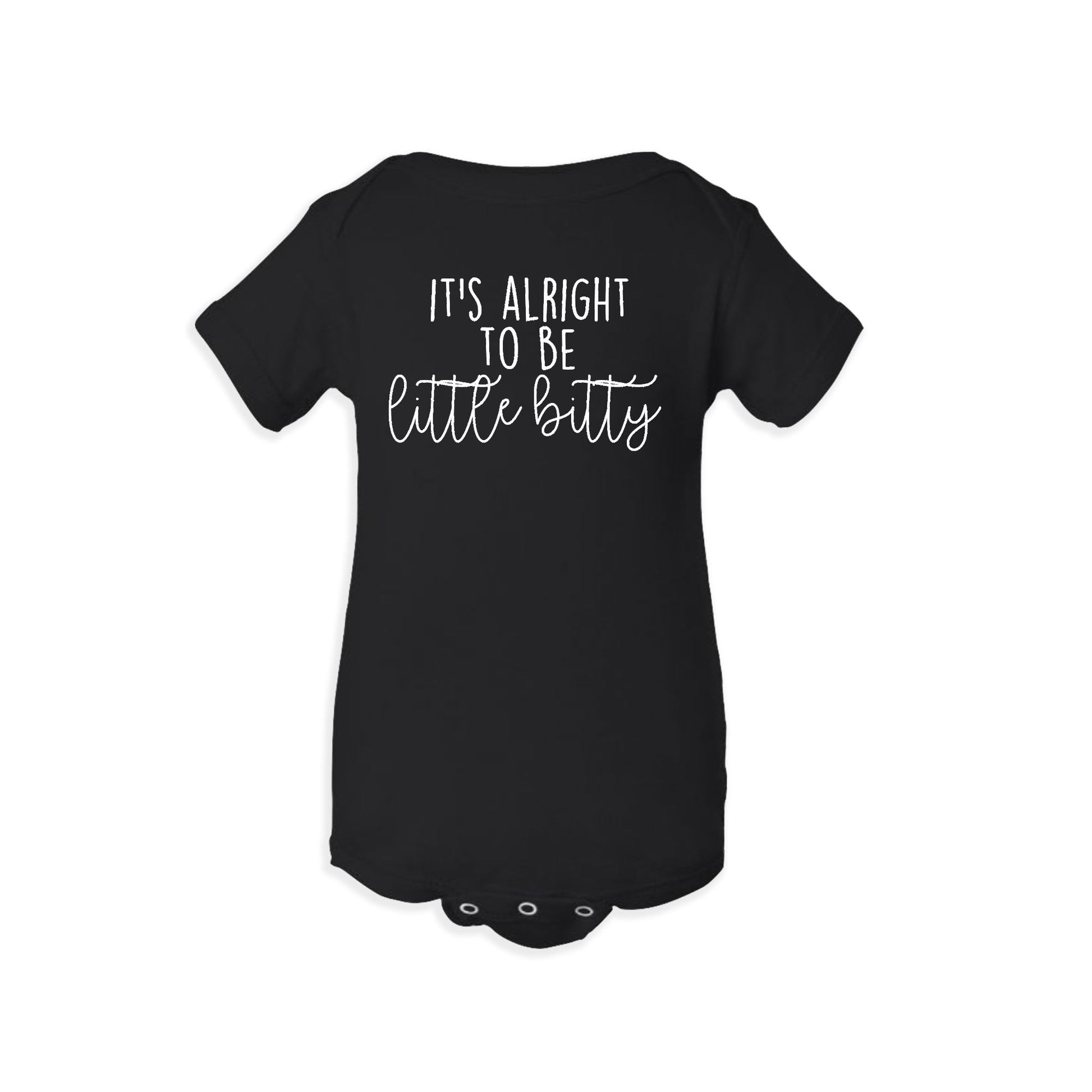It's Alright to be Little Bitty Bodysuit-Bodysuits-Baby Bae Boutique