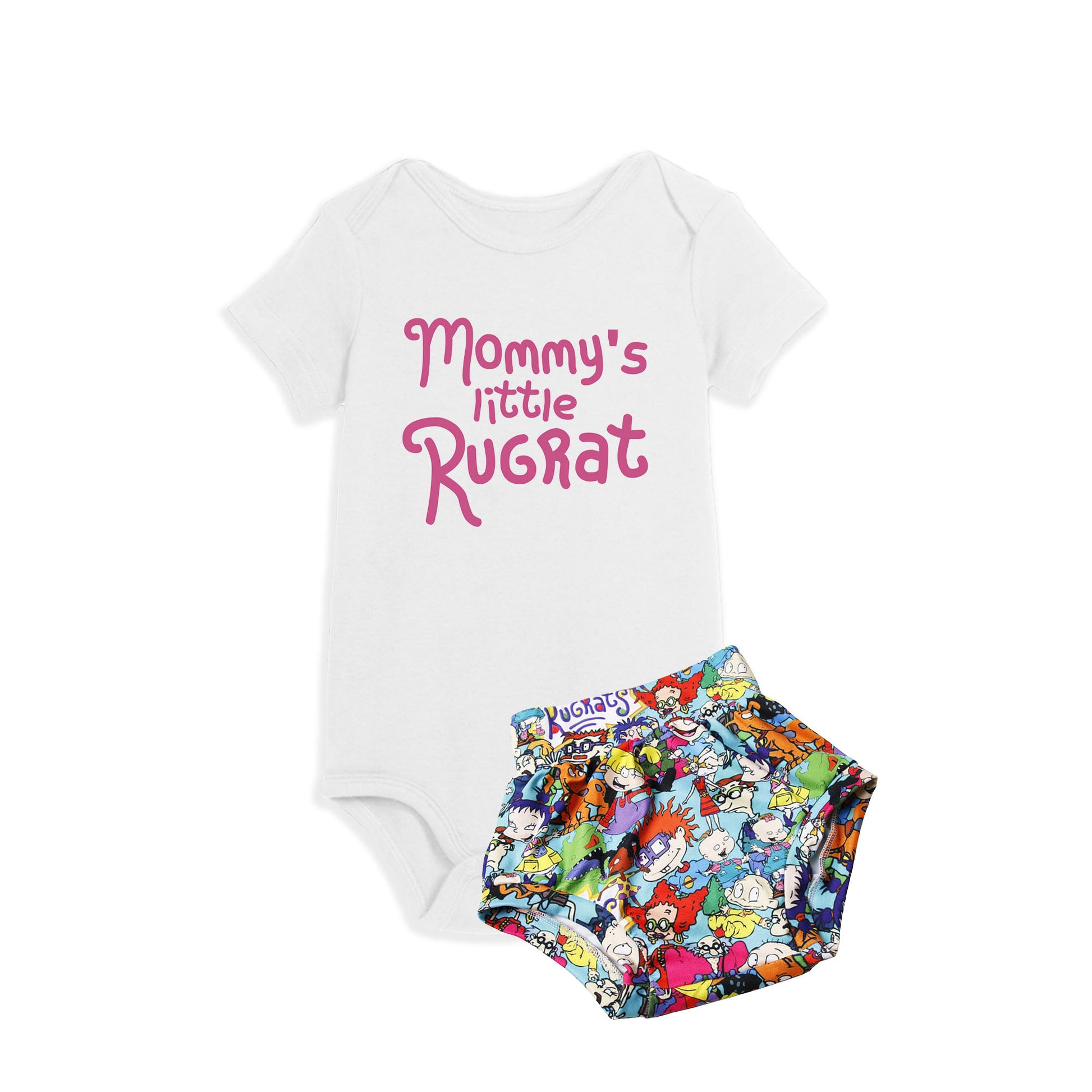 Mommy's Little Rugrat Bodysuit-Bodysuits-Baby Bae Boutique